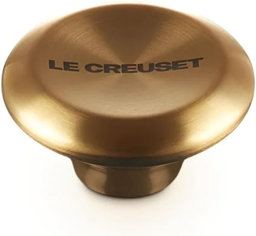 Miniatura 18 de Le Creuset Perilla pequeña distintiva, oro claro Dorado claro