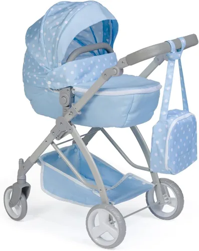 JC Toys - Berenguer Boutique | Cochecito deportivo plegable de lujo | Colección Blue Royal | para muñecas de hasta 20 pulgadas | A partir de 3 años