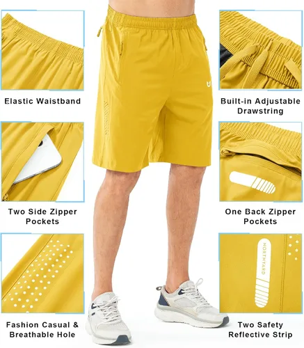 Miniatura 19 de NORTHYARD - Pantalones cortos deportivos para correr para hombres, ligeros, de secado rápido, 7, 5 o 9 pulgadas, para senderismo, deportes, gimnasio