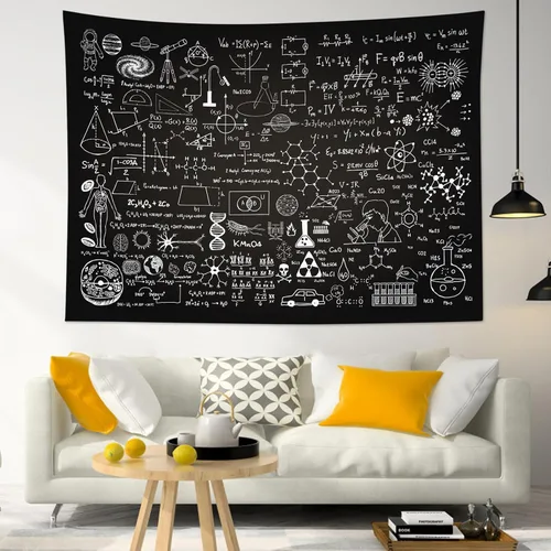 Miniatura 36 de LB Tapiz de león con animales salvajes, león africano, blanco y negro, gris, para colgar en la pared, dormitorio, sala de estar, dormitorio, arte