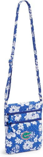 Miniatura 2 de Vera Bradley Bolso cruzado estilo hipster universitario de algodón con triple cremallera (varios equipos disponibles)