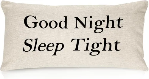 Miniatura 37 de Better When We are Together - Fundas de almohada lumbar de 12 x 20 pulgadas con citas divertidas de algodón y lino para sofá, decoración de sala