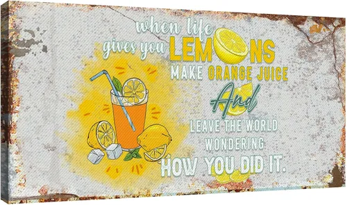 Miniatura 19 de Tailored Canvases Decoración artística de pared para cocina, lienzo rústico personalizado para el hogar, sala de estar, comedor, cocina de campo