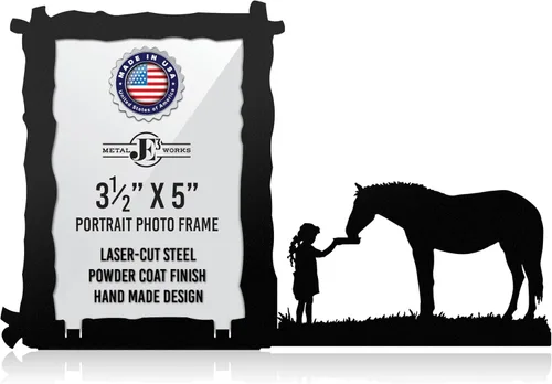 Miniatura 28 de Innovative Fabricators, Inc. American Steel Farm & Ranch - Marco de fotos, tractor de tracción en las cuatro ruedas, paisaje de 5 x 7, fabricado