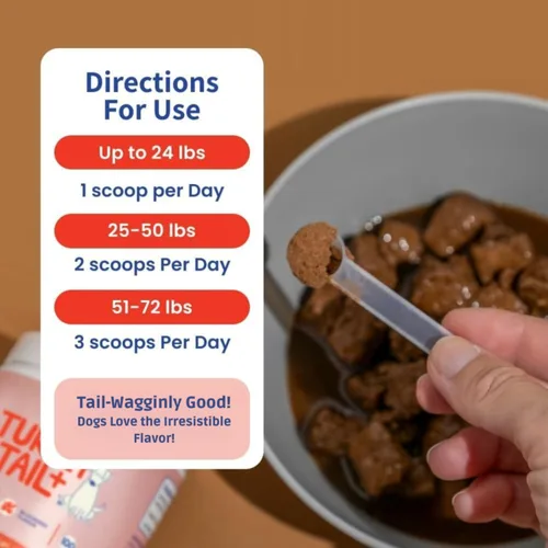 Miniatura 7 de Fifth & Fido Seta cola de pavo para perros – Suplemento de seta cola de pavo para perros con apoyo inmunológico para lipomas, bultos