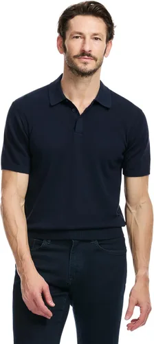 Miniatura 5 de SAKS Fifth Avenue Polo de punto acanalado de manga corta para hombre