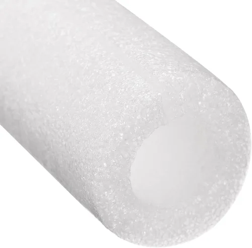 Miniatura 4 de uxcell Tubo de espuma aislamiento de tubería cubierta de protección contra congelación 3.28 pies de longitud 0.98 pulgadas ID 1.97 pulgadas OD Kits