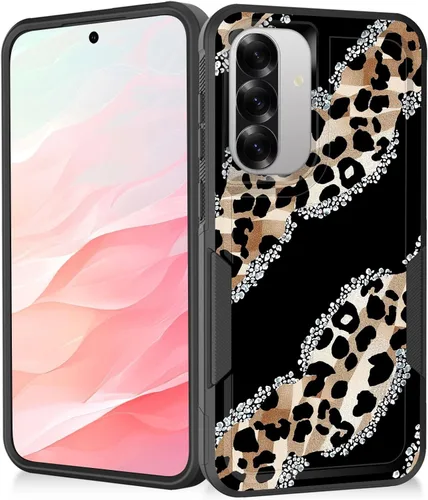 Miniatura 131 de Funda para Galaxy A14 5G, resistente de doble capa híbrida de policarbonato duro, goma suave, a prueba de golpes, funda protectora resistente