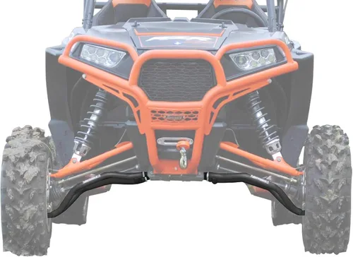 Miniatura 14 de SuperATV Brazos en A de alta distancia para Polaris RZR XP 1000 / XP 4 1000 2014-2023 Rojo Brazos inferiores ajustables Espacio libre