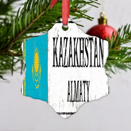 Miniatura 14 de Adornos de Navidad de Estambul 2023, bandera de pavo, decoraciones de Navidad para árbol, país, ciudad, recuerdo, fiesta, vacaciones, decoraciones