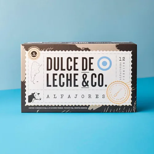 Miniatura 6 de Dulce de Leche & CO. Alfajores Premium DDL&CO Box X 12 unidades (Mezclado) 6 Chocolate Negro y 6 Blanco - Hecho en Argentina (2)