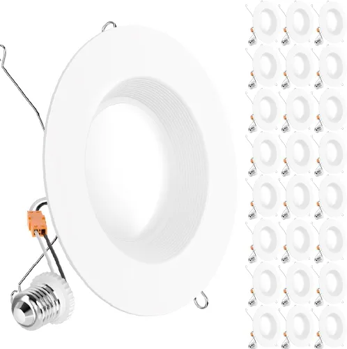 Miniatura 10 de Sunco - Paquete de 48 luces LED empotrables de 4 pulgadas, iluminación de lata, 660 LM, 11 W (equivalente a 40 W), CCT seleccionable