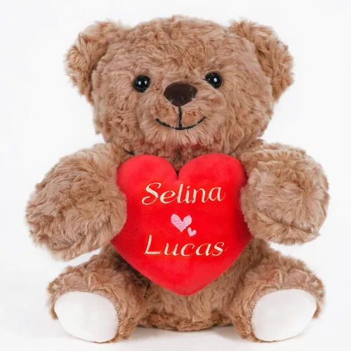 Miniatura 10 de Oso de peluche personalizado con nombre bordado, oso de peluche personalizado, juguetes de oso de peluche personalizados para bebé, regalos