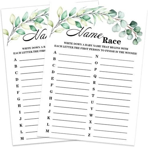 Miniatura 6 de Tarjetas de juego para baby shower, tarjeta de juego de gestación de animales de safari para fiesta de baby shower, divertidas ideas
