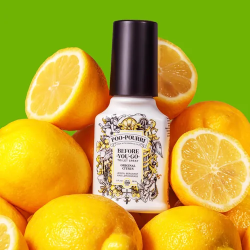 Miniatura 12 de Poo-Pourri Before-You-Go - Aerosol para inodoro de bolsillo, esenciales de viaje, hibisco tropical, 1 onza líquida, hasta 50 usos, desodorante