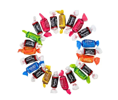 Miniatura 4 de Queen City Candy Cave - Mini masticables con sabor a granel, envueltos individualmente de sabores surtidos Midgee Fruit Chews (1 libra)