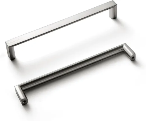 Miniatura 24 de Goo-Ki - Paquete de 6 manijas de gabinete de 3 pulgadas (76mm) con centros de agujero retro de zinc en aleación, tiradores de gabinete de latón