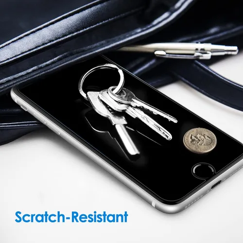 Miniatura 4 de JETech Paquete de 3 protectores de pantalla para iPhone SE 3/2 (edición 2022/2020), iPhone 8, iPhone 7, iPhone 6s y iPhone 6, película de vidrio
