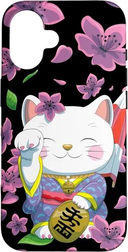 Miniatura 31 de Funda para iPhone 13 Pro Max Japanese Maneki Neko Lucky Cat
