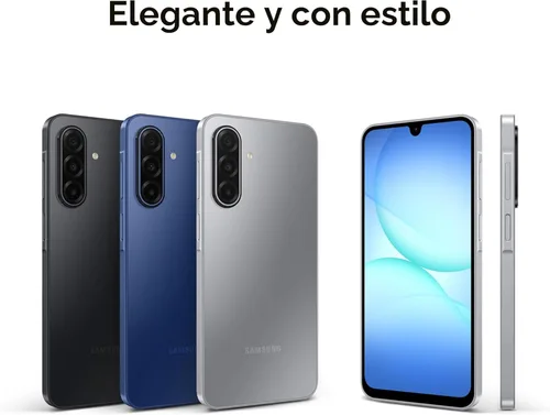 Miniatura 2 de Samsung Teléfono inteligente Galaxy A17 5G, 128 GB, AMOLED grande, cámara de alta resolución, diseño duradero, carga súper rápida, almacenamiento