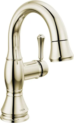 Miniatura 10 de Delta Faucet Cassidy Grifo de Baño Extraíble, Grifo de Baño Extraíble, Grifo de Baño Dorado de Un Solo Orificio con Extraíble, Grifo de Lavabo
