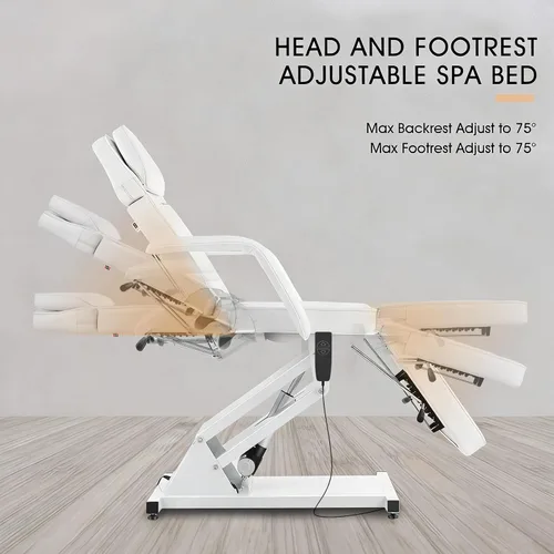 Miniatura 5 de Artist hand Mesa de masaje eléctrica de altura ajustable cama de masaje cama de masaje cama facial cama de pestañas para extensiones de pestañas