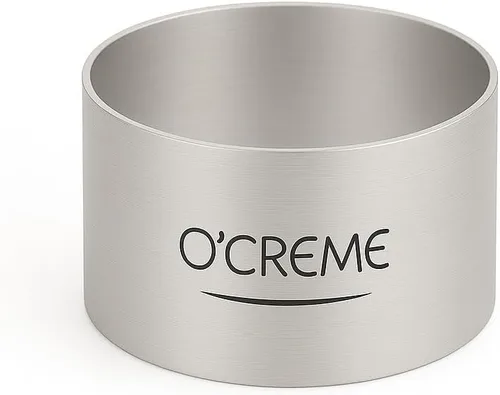 Miniatura 14 de O'Creme Anillo para Pastel de Acero Inoxidable Resistente Redondo Molde de Anillo para Pastel Mousse para Hornear, Decoración de Pasteles de Postre