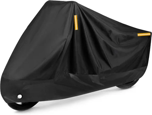 Miniatura 11 de Puroma Funda para Motocicleta de Servicio Pesado, Funda para Scooter Impermeable para Exteriores, Protección Universal de Calidad para Todas