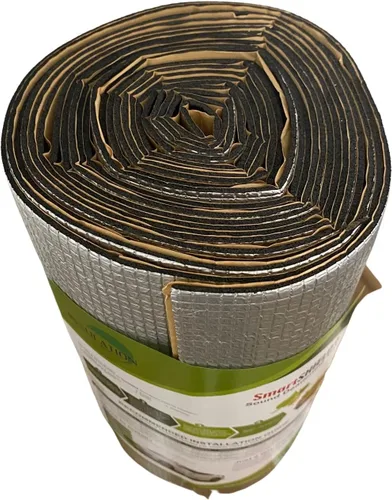 Miniatura 2 de SmartSHIELD 16" x 28 pies, 36 pies cuadrados, alfombrilla de amortiguación de ruido para coche, espuma de celda cerrada de aislamiento térmico