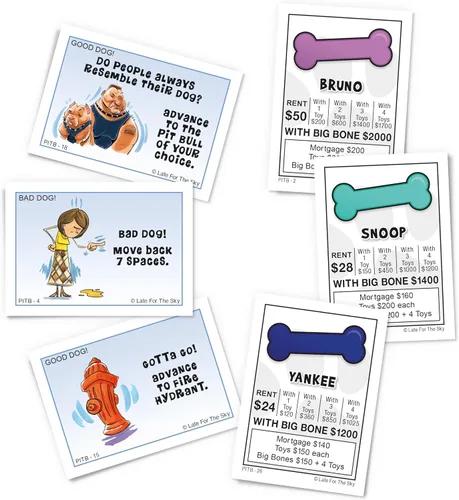 Miniatura 3 de Late for The Sky Pit Bull-Opoly - Juego de mesa para familias: juego de fiesta para amantes de los perros, edades de 8 años, 2 a 6 jugadores, juego
