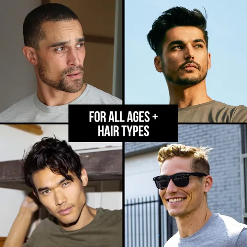 Miniatura 9 de Champú y acondicionador 2 en 1 para hombre, champú para engrosar el cabello con biotina para hombres, sin SLS y sin parabenos