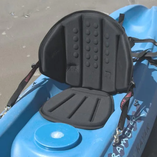 Miniatura 3 de Surf To Summit Asiento de kayak de espuma moldeada clásica con respaldo alto con paquete de cremallera, asiento de kayak sentado en la parte