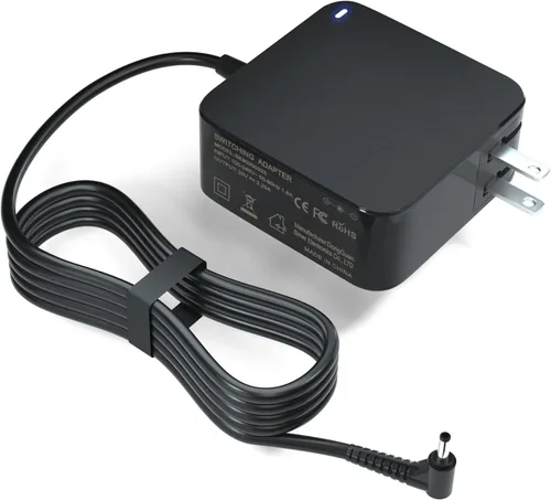 Cargador para portátil de 65 W compatible con Lenovo IdeaPad 3 3i, 1 1i, 5, IdeaPad Slim Series, 330 330S S340 S145 320 310 510 520, Flex 4 5 6 14
