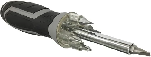 Miniatura 5 de Destornillador LED con enchufe de transmisión y telescopio de 12", herramienta de recogida magnética