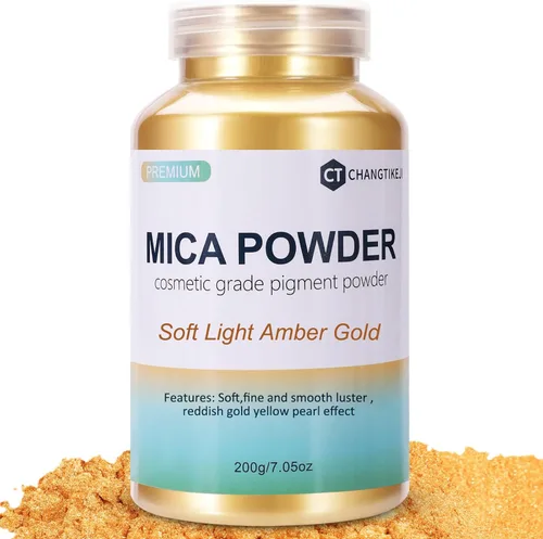 Miniatura 48 de CHANGTIKEJI Polvo de mica – 81 colores – 0.35 oz/botella de pigmento natural en polvo para resina epoxi, fabricación de jabón, fabricación de velas