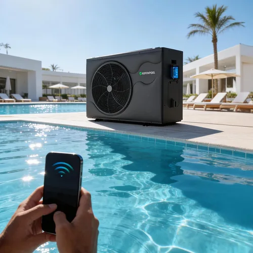 Miniatura 16 de Bombas de calor para piscina, bomba de calor de piscina de 30,000 BTU para piscinas sobre el suelo de hasta 8000 galones, control WiFi