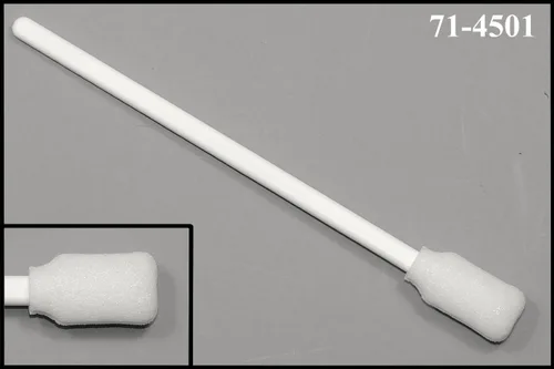 (Caja de 2,000 hisopos) Hisopos de espuma rectangulares grandes de 5 pulgadas para limpieza de impresoras por Swab-its Fabricado en los Estados
