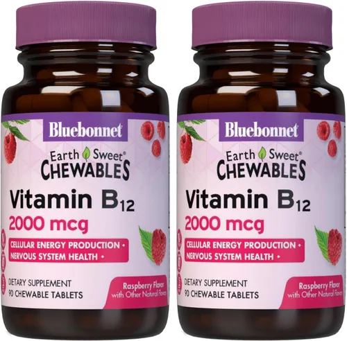 Miniatura 8 de BlueBonnet Nutrition Earth Sweet Vitamina B12 1000 mcg y ácido fólico 400mcg – Salud cerebral y vitaminas energéticas para mujeres y hombres