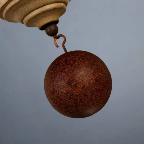 Miniatura 5 de Genérico Araña moderna, Simple 12 Lights Country Style Double Layer Hemp Rope Wooden Retro Chandelier Lighting Loft Cafe Bar V-intage Pendant Light