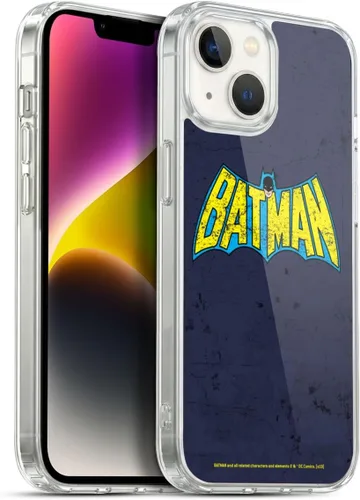 Miniatura 48 de Head Case Designs Funda de gel con licencia oficial de Batman DC Comics Bat Signal Logos [protección de grado militar] compatible con Apple iPhone 7