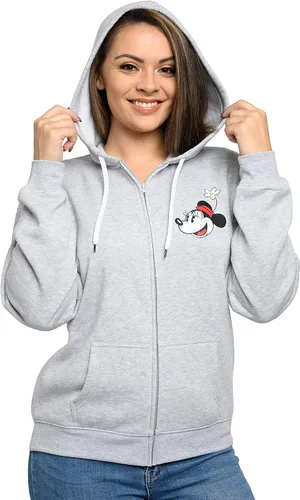 Miniatura 4 de Disney Sudadera con capucha para mujer con estampado de Mickey Minnie Mouse