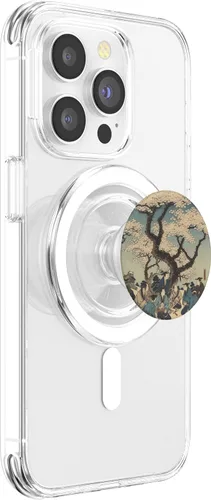 Miniatura 3 de Budo Blossoms Sumo Renaissance Cherry Petals Grace Bouts PopSockets MagSafe PopGrip for iPhone