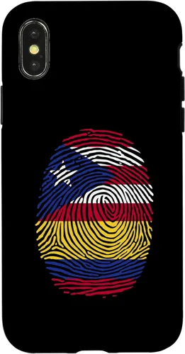 Miniatura 5 de Funda para iPhone 11 Pro Max Boricua y Colombia con huellas dactilares puertorriqueñas