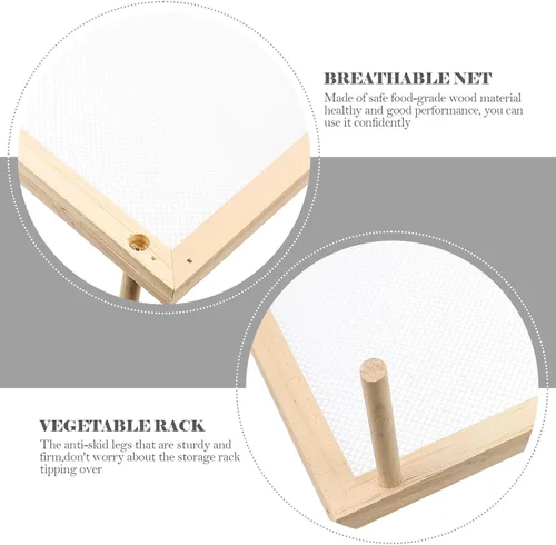 Miniatura 9 de STOBAZA Estante de secado de fideos para espaguetis y pasta fresca, versátil para frutas y verduras, soporte para secadora de fideos y verduras