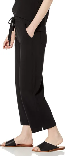 Miniatura 4 de Daily Ritual Pantalón de rizo de algodón y modal de gran tamaño para mujer