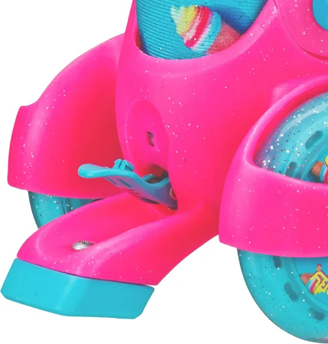 Miniatura 6 de Patines Fun Roll para Principiantes de Roller Derby, Talla Ajustable, Patines para Niños, Niños Pequeños, Niños y Niñas Helado