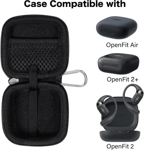 Miniatura 2 de co2CREA Funda rígida de repuesto para auriculares Bluetooth inalámbricos SHOKZ OpenFit 2+ / OpenFit Air OpenFit Air Open-Ear True Wireless Bluetooth