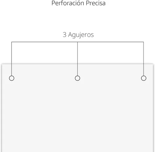 Miniatura 3 de Amazon Basics - Perforadora de 3 agujeros, capacidad para 10 hojas, color negro