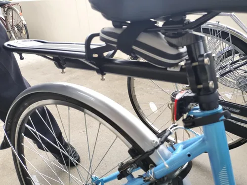 Miniatura 3 de Soporte trasero retráctil para bicicleta de aleación de aluminio para bicicleta