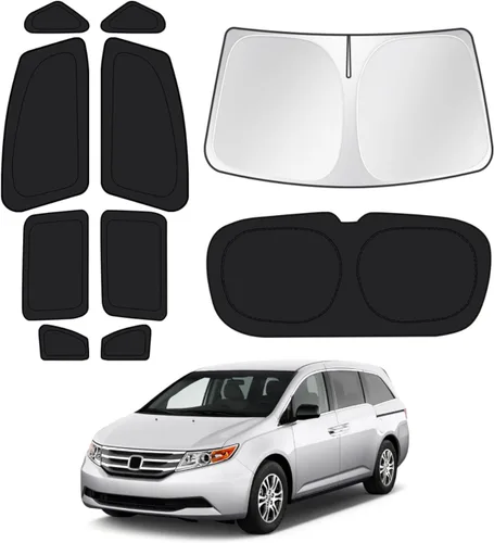 Miniatura 36 de Canvcle Parasol para parabrisas para Honda Civic de 11ª generación 2022-2025 2026 (no para Hatchback), kit de cubierta para ventana trasera lateral